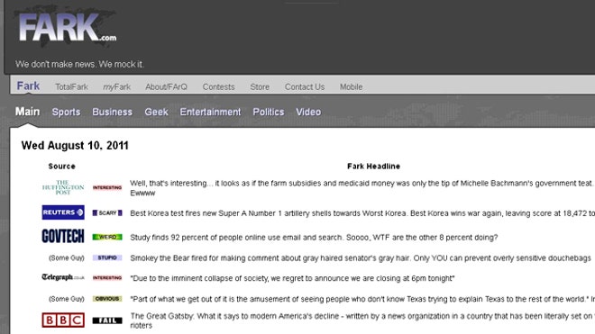 fark screenshot
